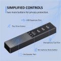 3 in 1 Computer Speakers with Microphone & Hubs USB Conference Speaker, PC Mic for Video Conference. 