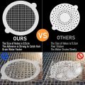 30 Pack Disposable Hair Catcher Disposable Shower Drain Hair Catcher Mesh Stickers Screen Hair Catchers. 