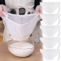 Reusable Mesh Strainer Juice Soy Milk Nut Milk Tea Nylon Filter Bag Bowl Shape Food Coffee Oil Yogurt Filter Net Mesh. 