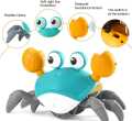 Crawling Crab Baby Musical Kids Toy with LED Lights & Rechargeable Battery with USB Cable | Interactive Early Learning Toys for Kids & Toddlers. 