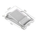 【FUN LIVE】 Luncheon Meat Boiled Egg Fruit Slicer Soft Food Cheese Sushi Cutter Canned Meat Cutting Machine With 10 Cutting Wires Stainless Steel. 