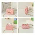 Stylish Pearl Handle Mini Jelly bag for girls - cross body bag for girls with chain. 