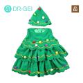 Kids' Holiday Costumes Festive Christmas Tree Costume Set for Girls Easy to Clean Xmas Hat Dress for Performance Cosplay Perfect Holiday Gift Christmas Costumes for Kids. 
