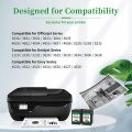 GREENCYCLE Remanufactured for 302 XL Ink Cartridges Replacement for HP OfficeJet 3831 5230 3830 4650 Envy 4520 4523 4524 4527 DeskJet 3630 1110 2130 (1 Black). 