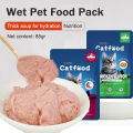 Pet New Land Cat Wet Food Pouch For Adult Cat And Kitty 85g. 