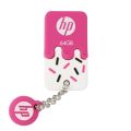 【COD+Ready Stock + FREE Shipping 】HP USB Flash Drive 32gb 64gb 128gb 256gb 512gb USB3.0 Silicone Ice Cream Orange Pendant Drive C-type OTG DJ Disk Pen Drive. 