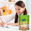 Happilo 100% Natural Premium California Dried Almonds 500g Pack Pouch | Premium Badam Giri | High in Fiber & Boost Immunity | Real Nuts | Gluten Free. 