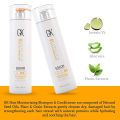 GK HAIR Global Keratin Moisturizing Shampoo & Conditioner 1000ml With Deep Conditioner 200g. 