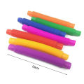 Kids Toys Autism Sensory Tubes Stress Relief Early Educational Folding Toy. 