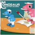 Majid Board Dinosaur Projection Drawing Kids Early Educational Learning Toy Fun Activity. 