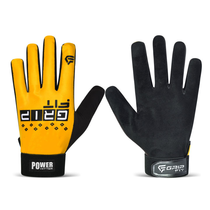 Power Hitter Grip Fit Sports Gloves – Workout, Gym, Cycling, Training ...