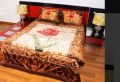 Double bed sized 2ply dowry blanket set. 