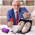Aluminum Wallet Credit Cards Holder Multi Slim RFID Blocking ID Credit Card Case Protector Metal Card Holder for Men Women (Black, Red, Purple, Rose, Silver, Gold). 