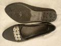 Rubber Nylon Black Khussay for ladies. 