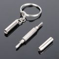 Mini 3 in1 Eyeglass Screwdriver Sunglass Watch Repair Kit Tool with Keychain. 