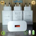 Vivo 18W Fast Charger Infinix 18W Fast Charger Tecno 18W Fast Charger Adapter QualComm3.0 For Andriod High Quality Charger With Fast Option With Type C And Micro Data Cable. 