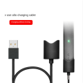 2X USB Interface Charging Cable for Vuse Alto Magnetic Charger Cord Universal Design 45cm (Black USB-A). 