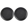 Ceiling Speaker Grille, 4-Inch Ceiling Embedded Audio Speaker Grille(Black). 