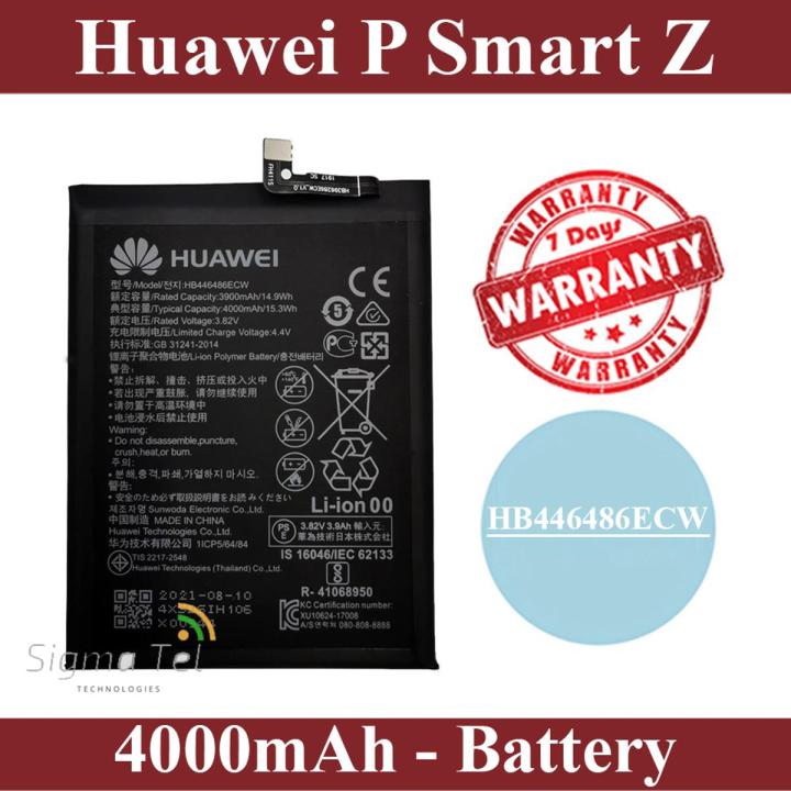 Huawei P Smart Z Battery HB446486ECW Replacement Premium Quality 4000mAh Battery For Huawei P Smart Z