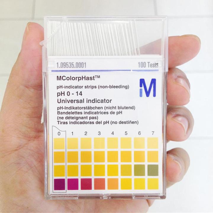 MERCK GERMANY PH PAPER STRIPS 0-14 UNIVERSAL INDICATOR 100'S