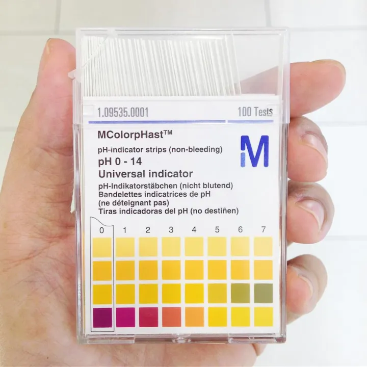 MERCK GERMANY PH PAPER STRIPS 0-14 UNIVERSAL INDICATOR 100'S