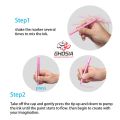 Double Line Self-outline Metallic Markers pen Outline Marker Double Line Pen Journal Pens 4-Colorful Markers Highlighter, Double Line Markers Set - 1507. 
