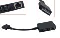 Lenovo ThinkPad OneLink+ to VGA/RJ45 Adapter. 
