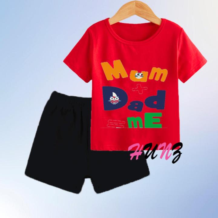 Hunz%20Kids%20Printed%20suit%20T-Shirt%20&%20Short%20-%20Image%202