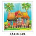 Babyyaya Batik Painting - Batik Colouring / kids adult colouring / mainan kanak-kanak / diy / color painting craft / art craft / Malay Traditional / Traditional Kelantan / Batik Painting / Batik For Kids / Stationery / Batik Canvas / Painting. 