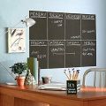 Black Matte Adhesive Chalkboard Contact Paper Vinyl Wall Decal Poster Alternative Bonus Chalks & Marker-Peel & Stick DIY Size. 