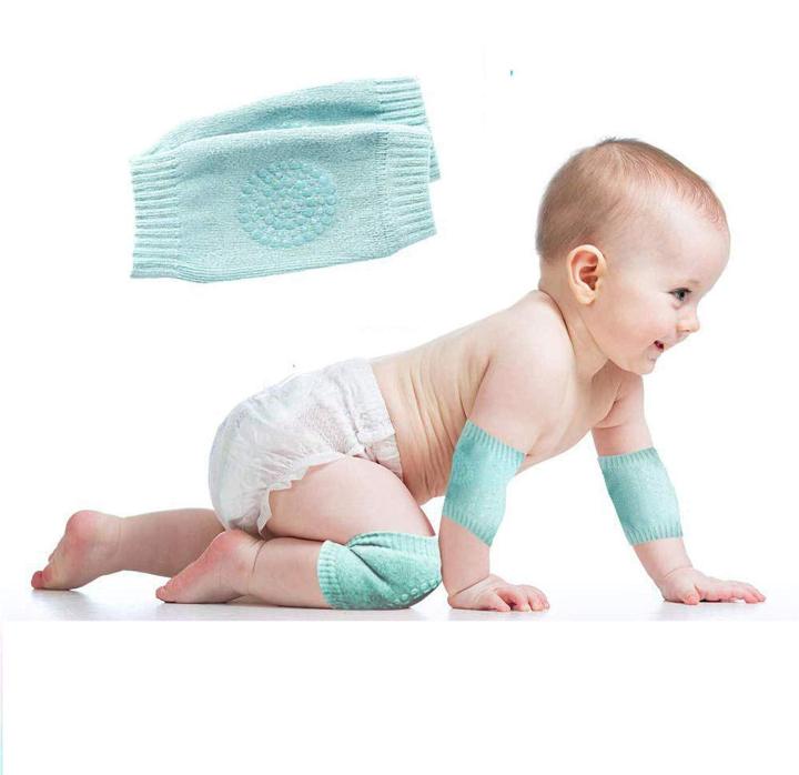 1 Pair Baby Knee pad Kids Safety Crawling Elbow Cushion Infant Toddlers Kneecap Support Protector Baby