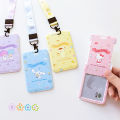 Kawaii Sanrioed Kuromi Cinnamoroll Card Holder Anime Cartoon ID Card Cover Bus Subway Card Protective Sleeve for Girl Gifts. 