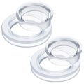 2Set Umbrella Hole Rings Umbrella Hole Ring with Cap Sleeve Umbrella Plug Cap Sleeve Outdoor Table Hole Cover Dust Plug. 