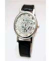 New Smart & Stylish Black Leather Strap Watch for Men-Girls-Boys With Box. 