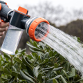 Garden Hose Nozzle,8 Patterns Hose Sprayer High Pressure, Dog Wash, with Soap Dispenser. 