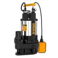 INGCO Submersible Pump 1100W (1.5HP) 2" Electric (Head:15m) Copper wire motor. 