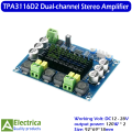 2.1 Channel Audio Stereo Equalizer Bluetooth Hifi Power Subwoofer Amplifier Board Tpa3116d2 by Electrica. 