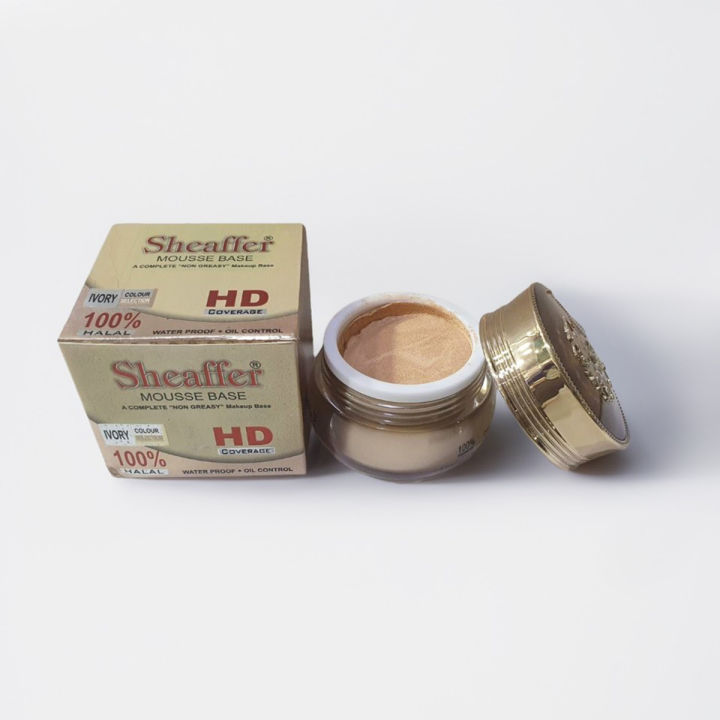 Shaffer Mousse Matte Base - Non-Greasy, Bridal Makeup Foundation