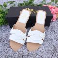 White Crisscross Flats | Stylish Flats for Ladies | Casual Wear Footwear. 