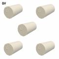5Pcs Solid Rubber Stoppers Plug Bungs Laboratory Bottle Tube Sealed Lid Corks. 