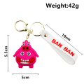 2023 New Garten of banban Soft Rubber Keychain Cute Dolls Couple Bag Charm Creative Car Key Ring Figure Toys Friend Gift. 