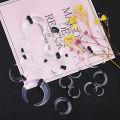 WKOUD 18Pcs Acrylic Septum Pincher Tapers C Shape Buffalo Ear Taper Kit Stretching Expander Rings for Nose Ear Gauges. 