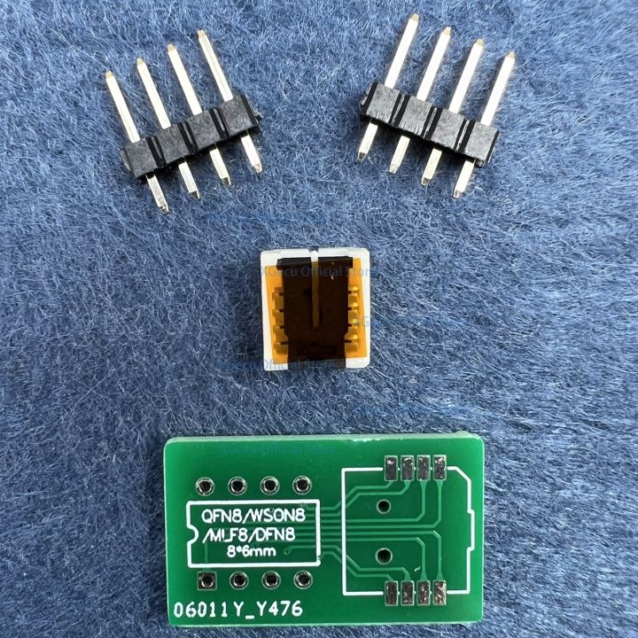 Grim Teiousx QFN8 MLF8 MLP8 WSON8 SON8 8060 6050 8*6 5*6 IC Socket kit with board for SPI NAND NOR Flash, top quality, made in Taiwan