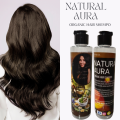Natural Aura Charcoal Activated Organic Shampoo – Deep Cleansing, Anti-Dandruff & Oil Control – For Men & Women – 200ml. 