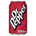 Dr Pepper can 330ml. 