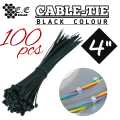 Best Quality BLACK Nylon Cable Tie size 4" 6" 8" 10" 12". Self Lock Tie, Zip Tie,  Wire Ties, Car Wheel Cup Holder.. 