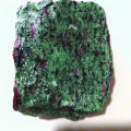 Wholesale natural quartz raw gemstone ruby zoisite rough stone epidote specimen. 
