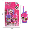 L.O.L. Surprise Walkie-Talkie Pair Set For Kids - Range Upto 50cm - Battery Operated - Pink. 