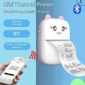 Thermal Mini Printer for Mobile Photo - Portable Bluetooth Wireless Pocket Mini Printers for Kids - 1080p Instant Portable printer 2.8 inch IPS Screen. 