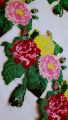 6pc Beautiful Best Quality 7inch Cross-Stitch Bunch Stitchable Contrast.Amazing Design Adds Extraordinary Look to Any Dress,Making It Designer-Quality Suitable for Any Occasion,Loved by Females,Ladies Teens,Girls used on Any Cloth Easily blendable colours. 